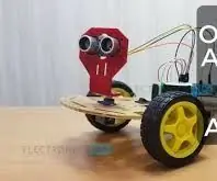 Šķēršļu novēršana, izmantojot robotu, izmantojot L298n motora draiveri: 5 soļi