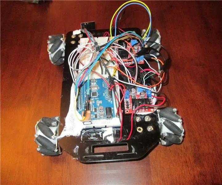 RC Rover Dikendalikan oleh Gestures Motions & Joyestick: 8 Langkah