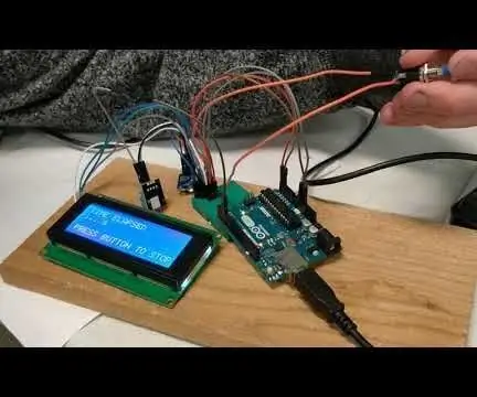 שעון Arduino פשוט / שעון עצר: 6 שלבים (עם תמונות)