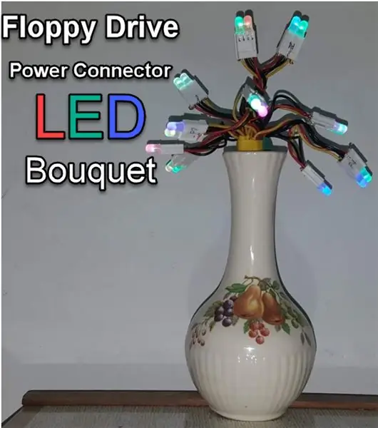 99 ¢ Conector de alimentação Foppy LED Bouquet Jawn