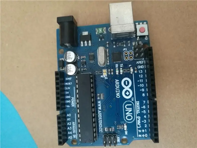 Stap 4: Arduino -verbinding en -kode