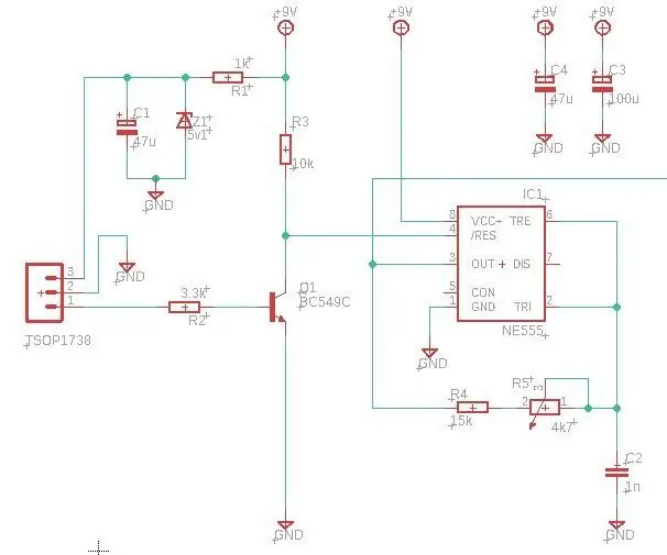 Extensor de control remoto por infrarrojos (Parte 1): 4 pasos