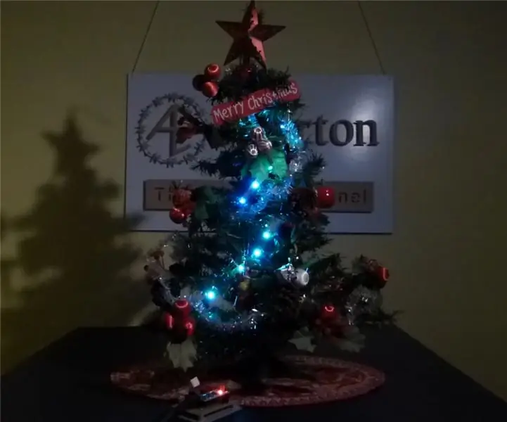 Luci LED dell'albero di Natale: 6 passaggi (con immagini)