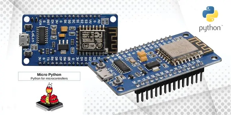 תחילת העבודה עם MicroPython ב- ESP8266