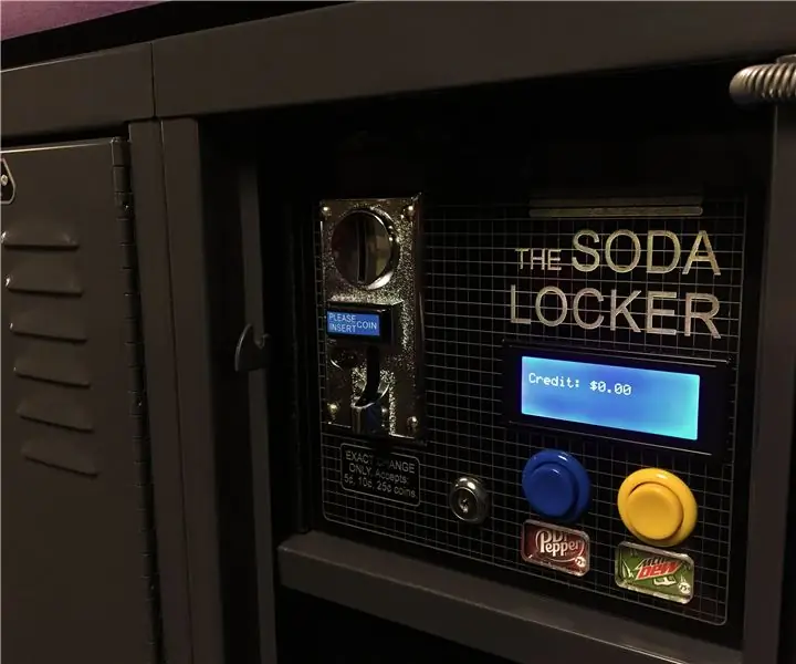 The Soda Locker - Salgsautomat: 16 trinn (med bilder)