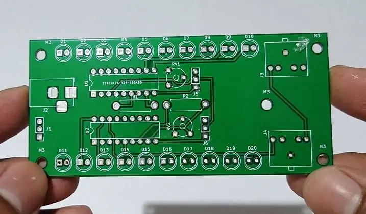 Diagrama de circuito y fabricación de PCB