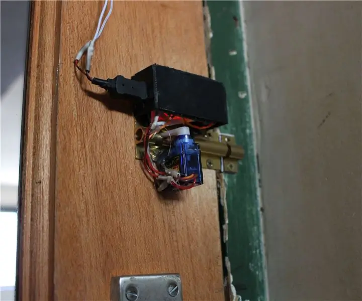 Bluetooth Door Lock (Arduino): 10 кадам (Сүрөттөр менен)