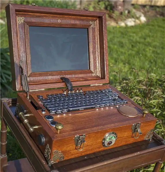 Notebook Steampunk Raspberry Pi