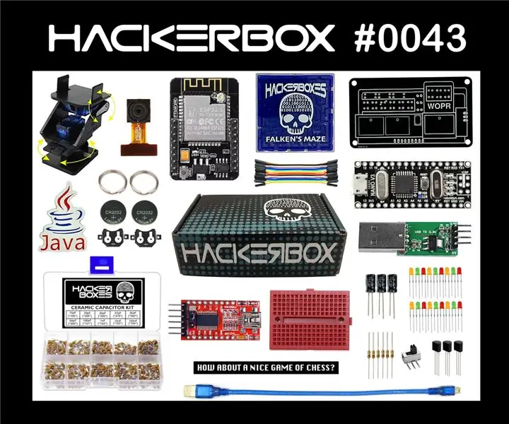 HackerBox 0043: Labirintul lui Falken: 9 pași