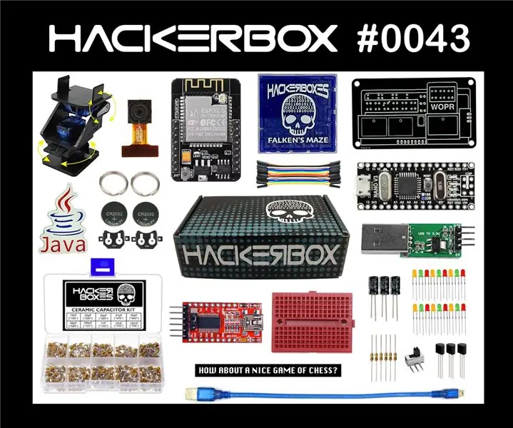 HackerBox 0043: Falkens Labyrinth