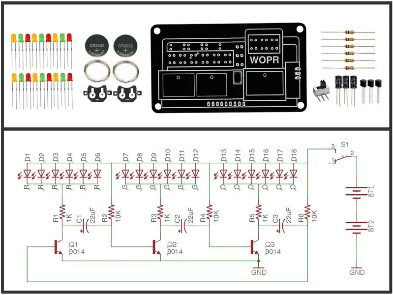 WOPR Badge Kit