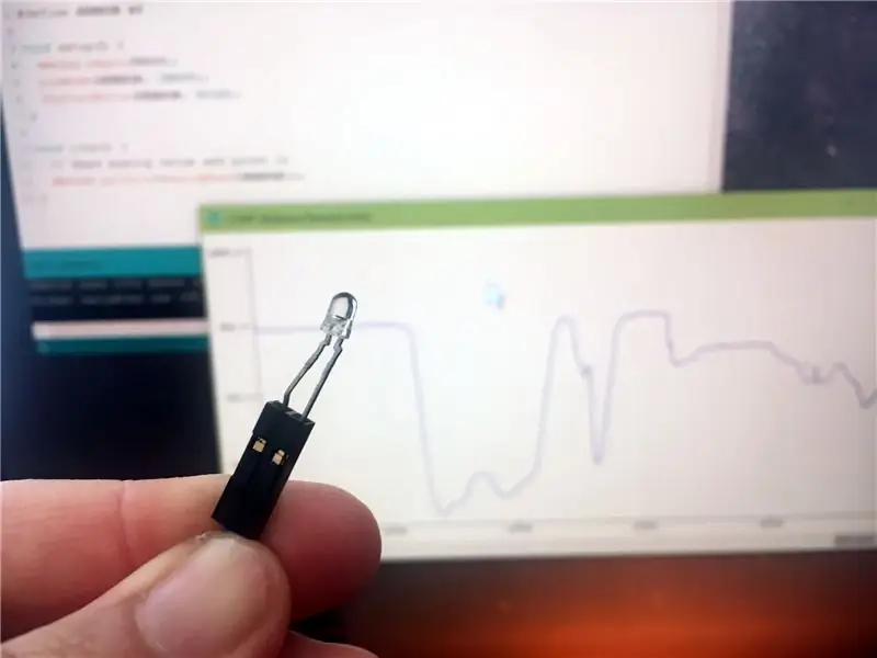 Verdrahten und Testen des Fototransistors