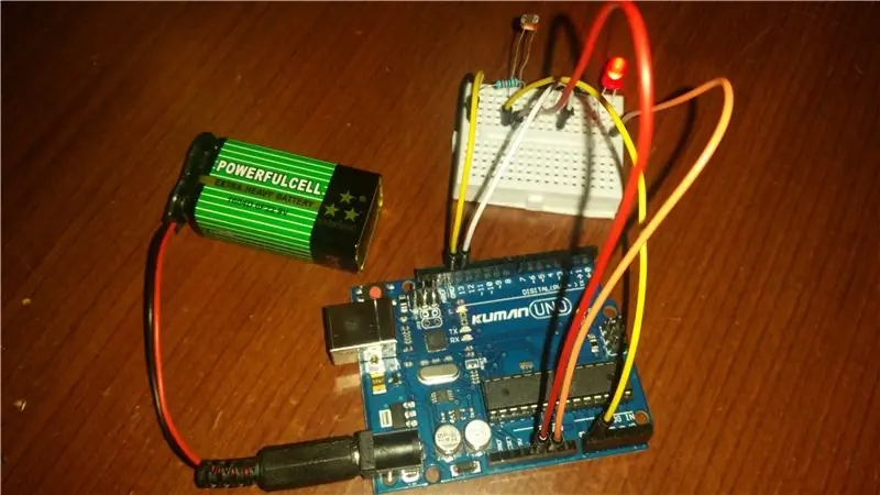 Arduino Light Detection Tutorial