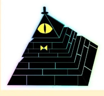 Bill Cipher Pyramid Lautsprecher