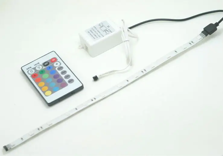 Installeer die RGB LED Strips