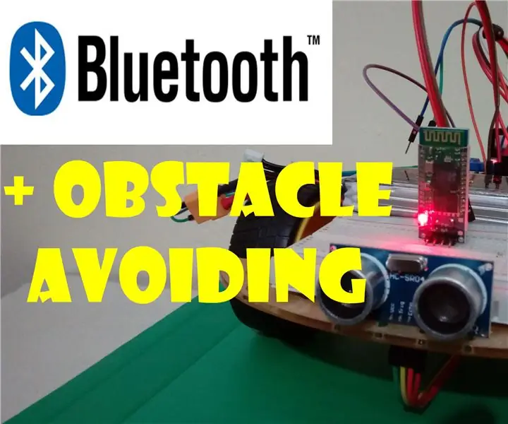 รถหุ่นยนต์ควบคุมด้วย Bluetooth โดยใช้ Arduino: 8 ขั้นตอน (พร้อมรูปภาพ)