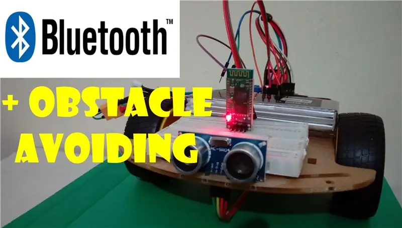 Carro robô controlado por Bluetooth usando Arduino