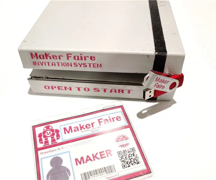 Maker Faire ระบบเชิญ: 5 ขั้นตอน