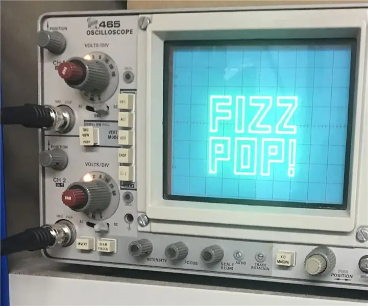 Arduino XY Display sa isang Oscilloscope Shield: 7 Hakbang (na may Mga Larawan)