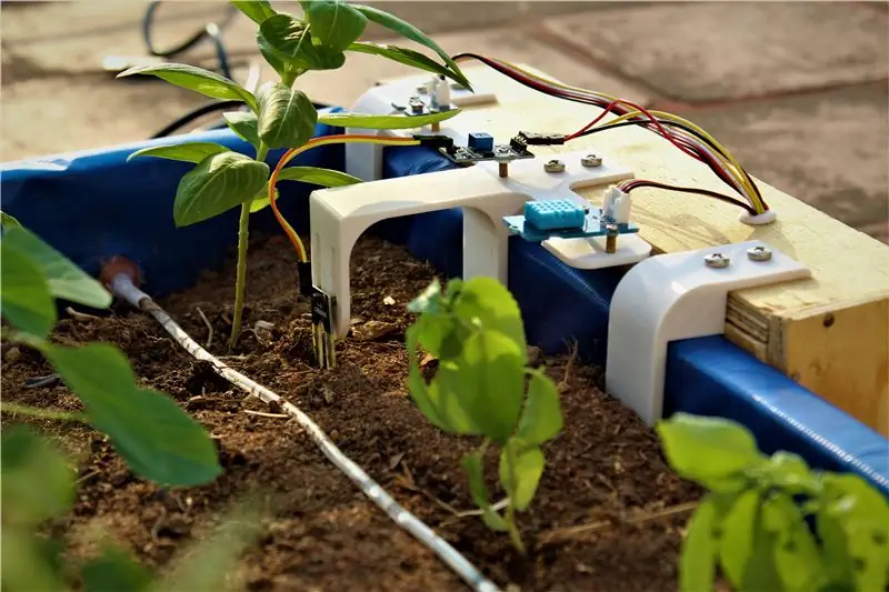 Pinapagana ng Raspberry Pi IOT Garden