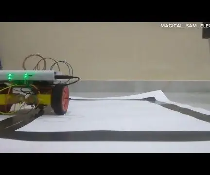 LINE FOLLOWER ROBOT -- ARDUINO CONTROLLED: 11 քայլ (նկարներով)