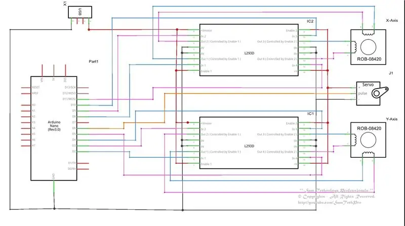 Arduino схемасы/схемасы және ПХД орналасуы