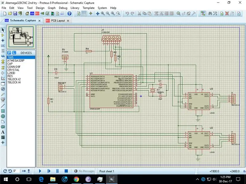 Arduino -stroombaan/skematiese en PCB -uitleg