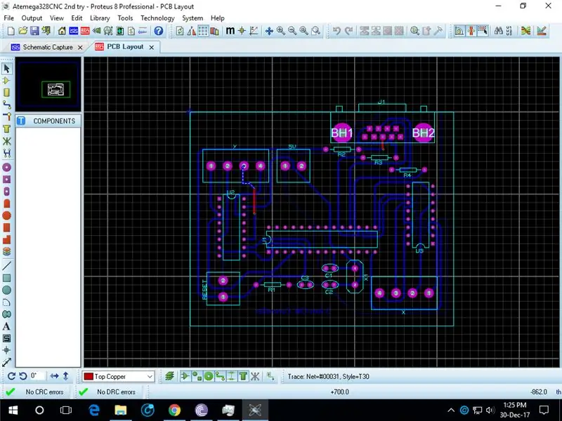 Arduino -stroombaan/skematiese en PCB -uitleg