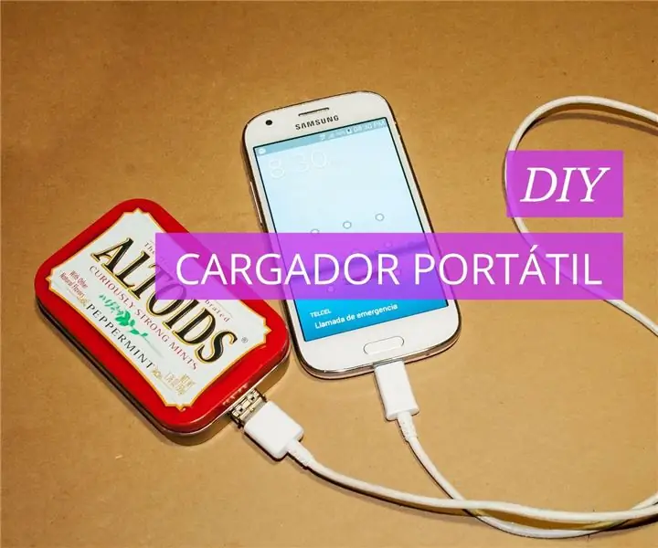 Cargador Portátil : 10 étapes (avec photos)