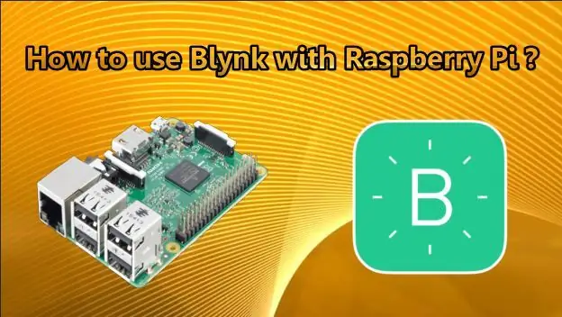 Juhtige kodumasinaid nutitelefonist rakenduse Blynk ja Raspberry Pi abil