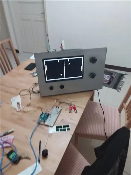 Arduino Old-Style Pong (salida de TV)