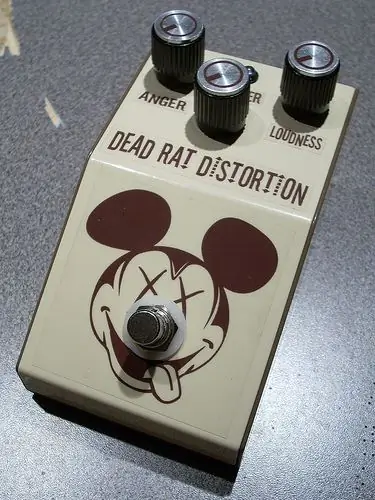 Pedal Efek Gitar Tikus Clone Distorsi DIY - Tikus Mati: 5 Langkah (dengan Gambar)