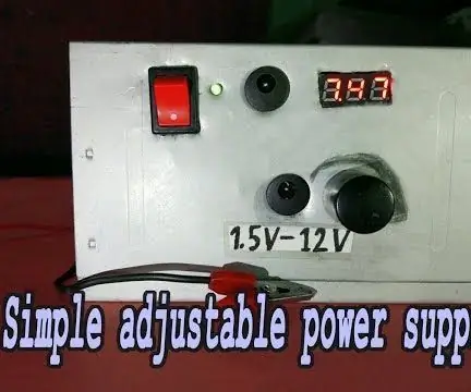 Paano Gumawa ng Naaayos na Bench Power Supply Mula sa isang Lumang Pc Power Supply: 6 Mga Hakbang (na may Mga Larawan)