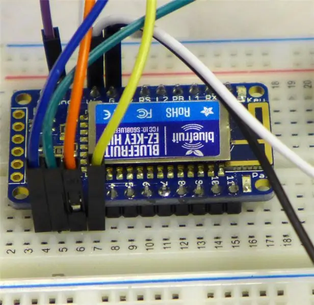 Joystick, Bluefruit EZ Key va USB Breakout Board -ni o'rnating