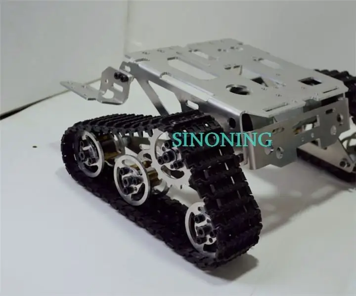 WALL-E Metal Robot Tank Şasi Kurulum Kılavuzu: 3 Adım