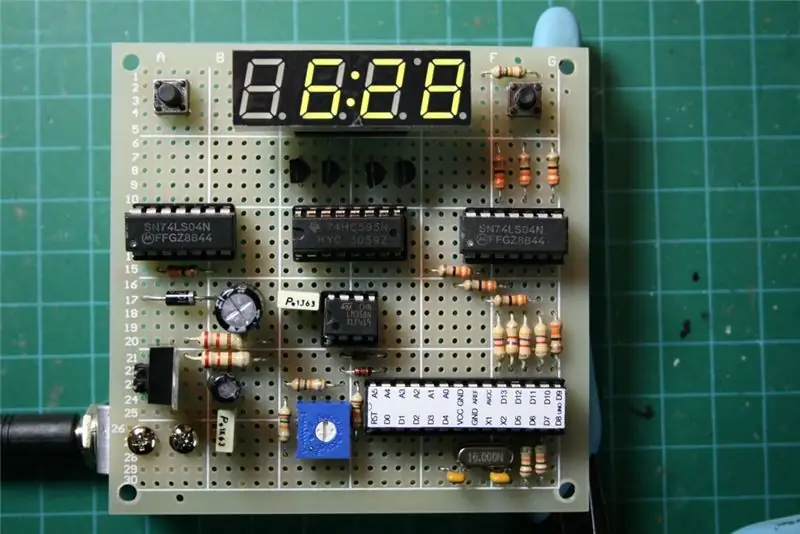 60Hz Arduino-klok