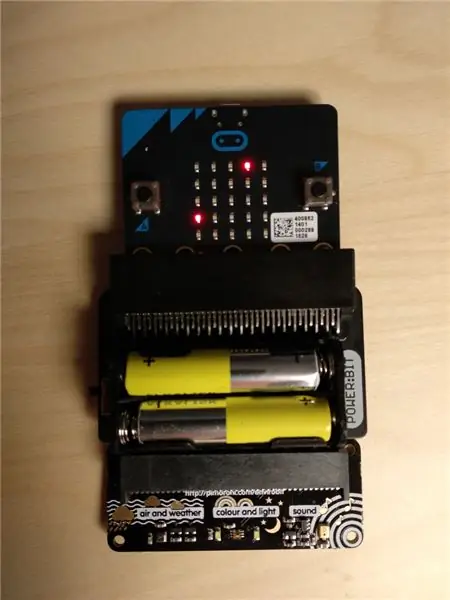 Micro: bit zajszint érzékelő