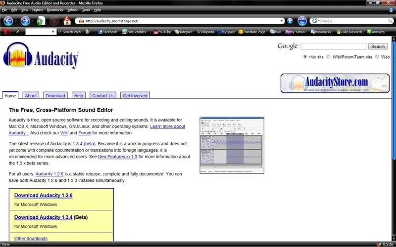 Preuzmite Audacity