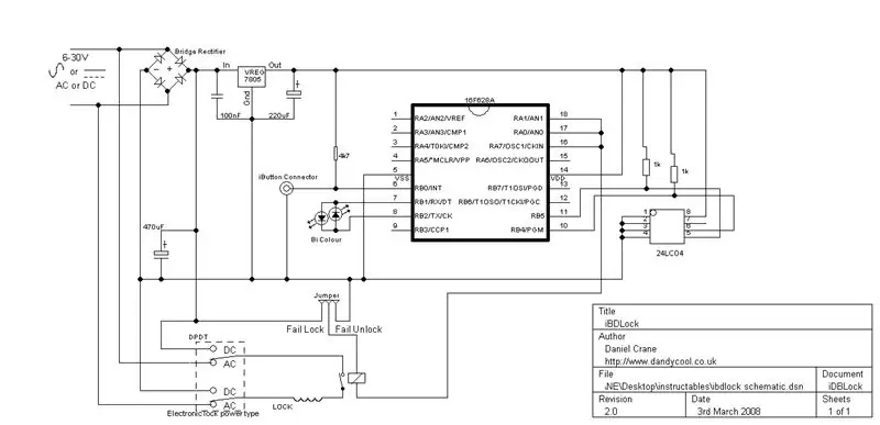 Cerradura de puerta con botón USB reprogramable: 8 pasos