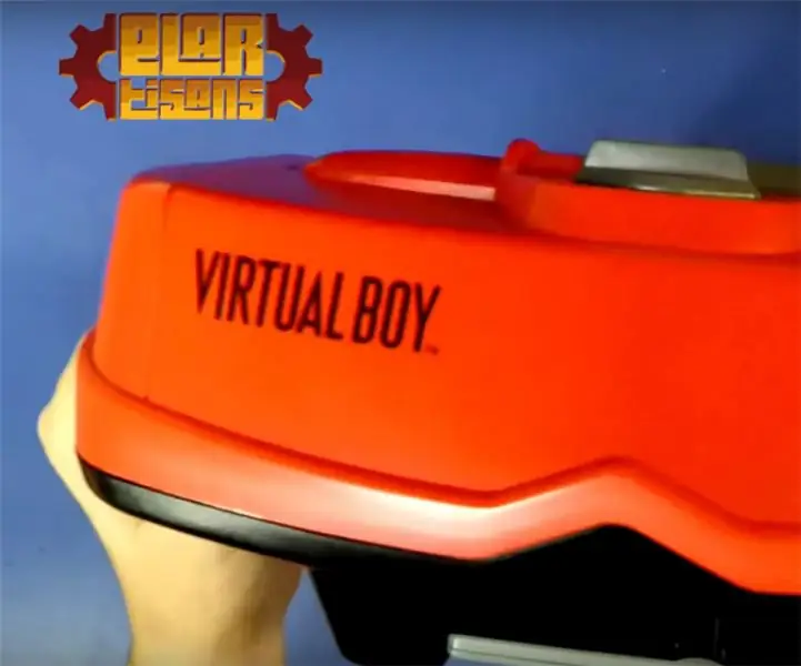 Nintendo VIRTUAL BOY - Reparation af LCD og alimentation til USB .: 7 trin