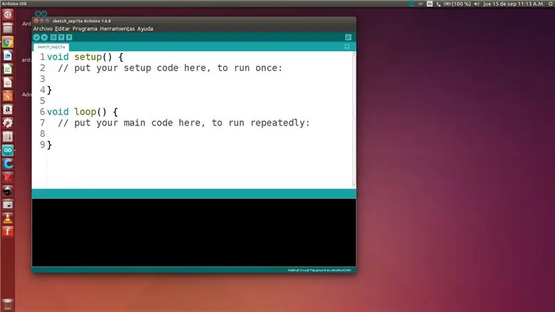 Abrir Arduino IDE