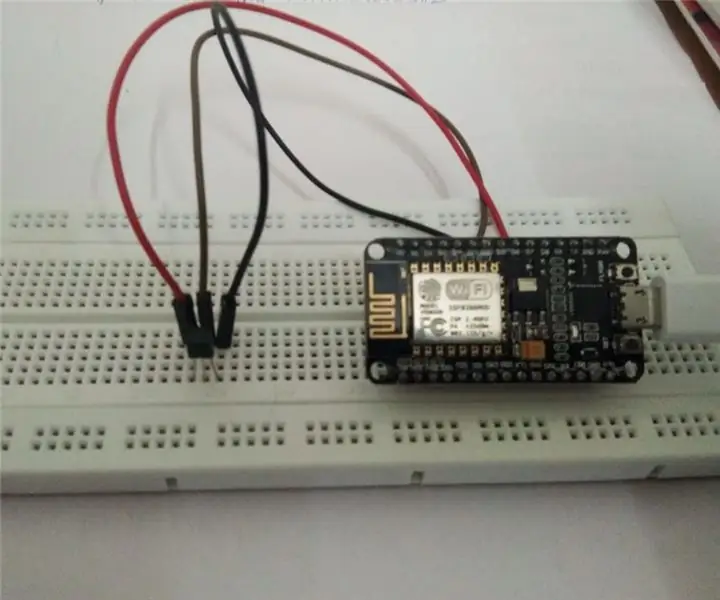 NodeMCU мен LM35 қолданатын цифрлық термометр: 5 қадам