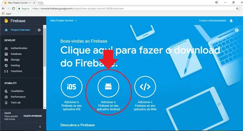 Integrando O Firebase Ao Projeto Tanpa Android Studio