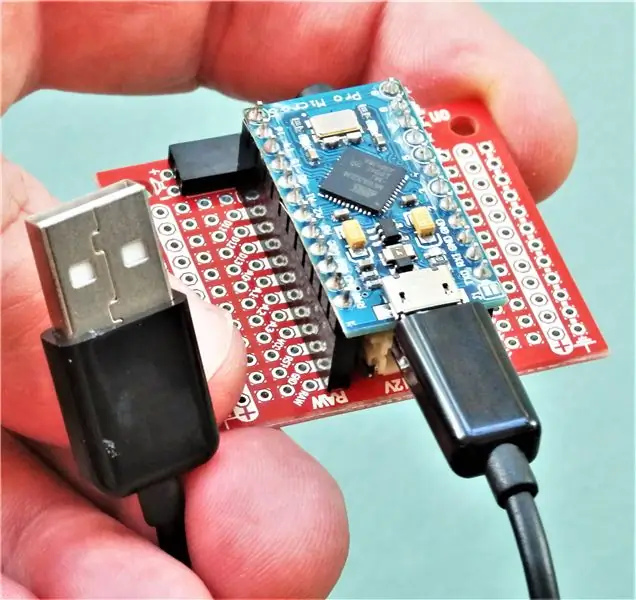 Vložte Arduino do MozziByte