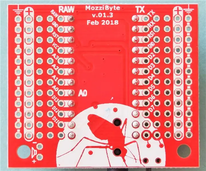 MozziByte : 6 étapes