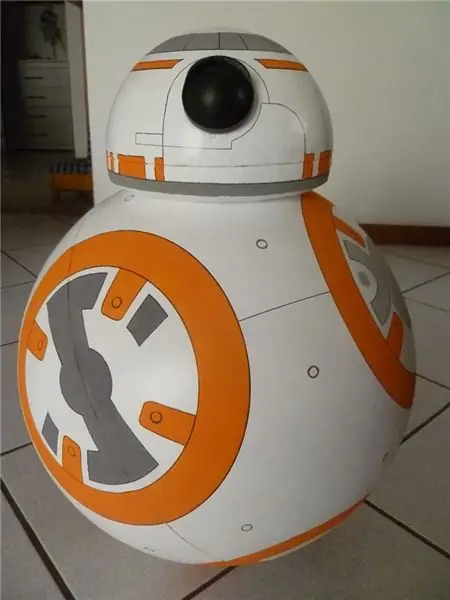 Cum să faci un BB8 în mărime naturală cu Arduino