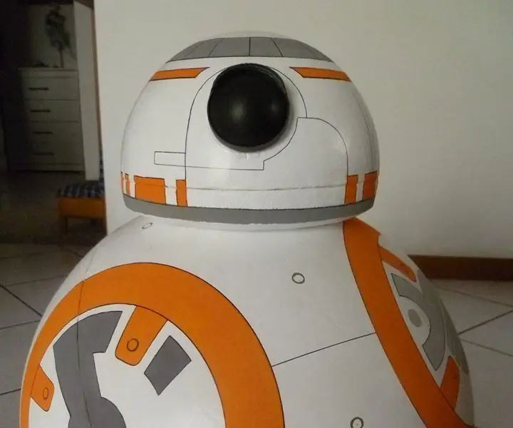 Como fazer um BB8 em tamanho real com o Arduino: 12 etapas