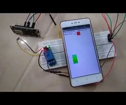 NodeMCU ESP8266 का उपयोग करते हुए IOT आधारित जल स्तर नियंत्रक: 6 चरण