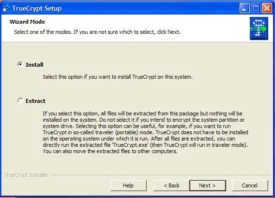 Installer TrueCrypt på PCen