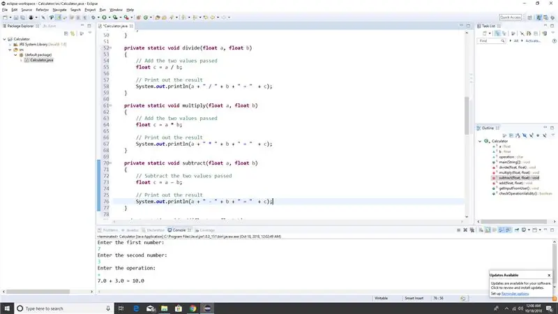 8 -qadam: Har bir matematik operatsiyani yozish usullari